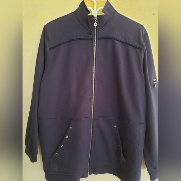 Draper's & Damon's zipper sweat shirt - Picture 6 of 6